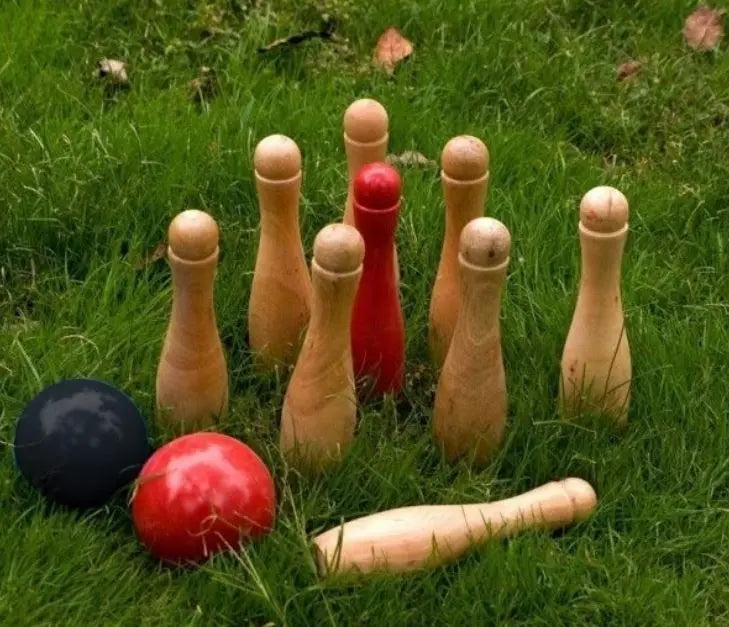 Skittles Lawn Game │ Hire │ The Island Collection Island Collection